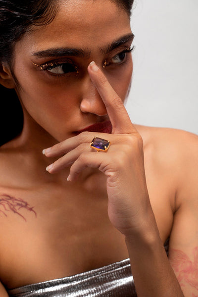 Lavender Lush Ring - Baelux