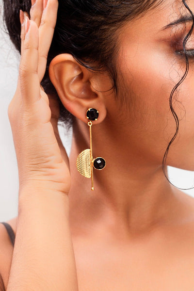 Moon Arc Delight Earrings - Baelux