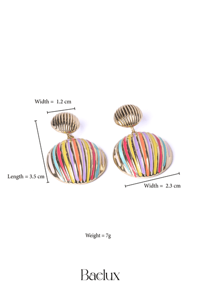 Parisian Hues Earrings - Baelux