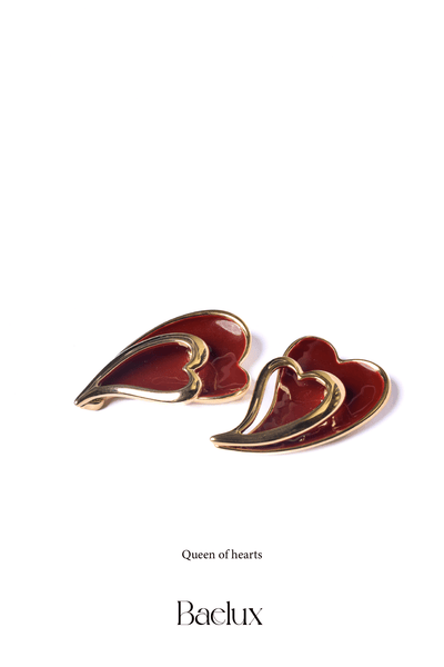 Queen Of Hearts Earrings - Baelux