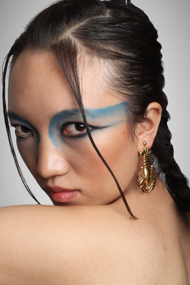 Dali Lobster Fantasy Earrings - Baelux