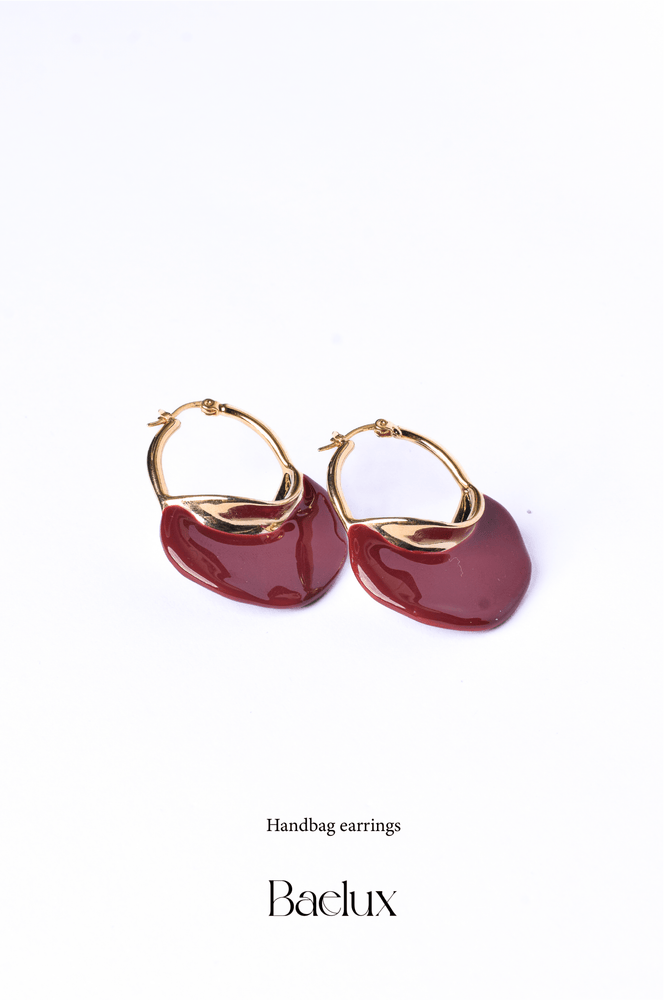 Handbag Earrings - Baelux