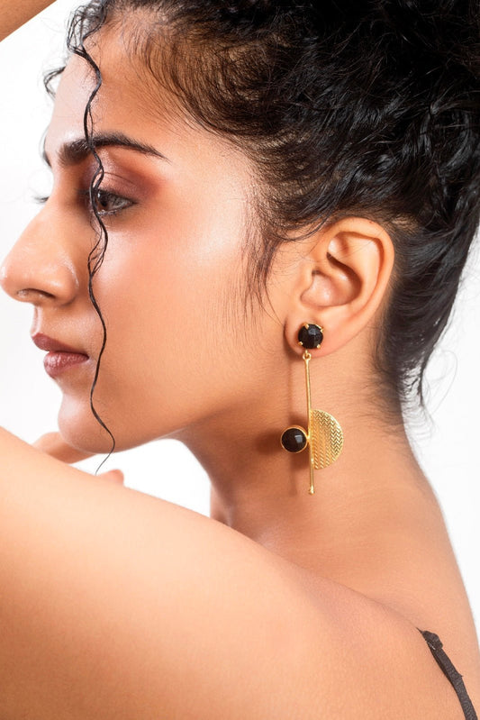 Moon Arc Delight Earrings - Baelux