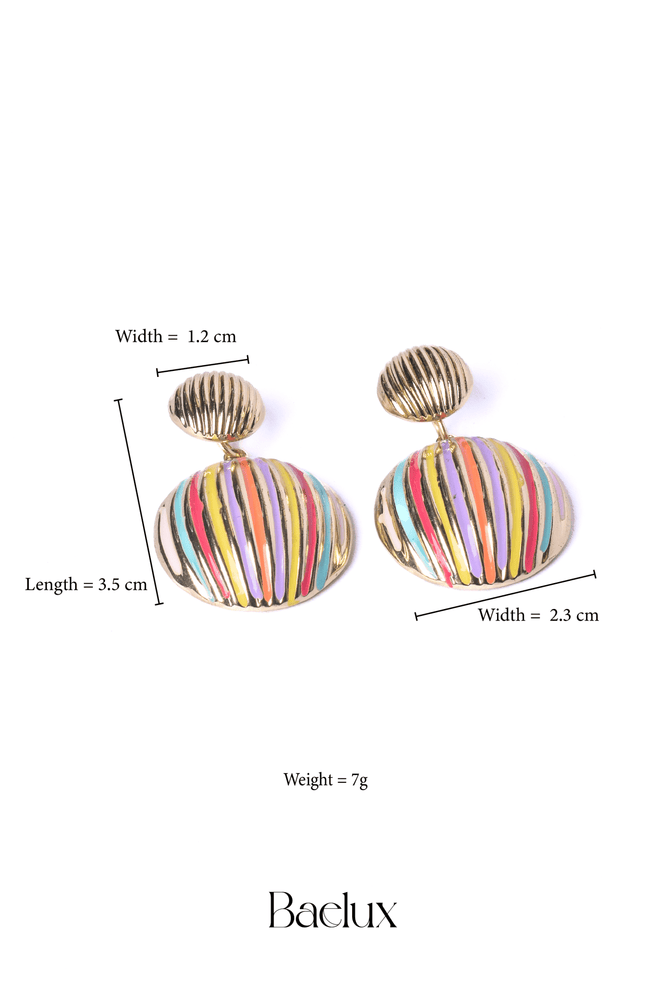 Parisian Hues Earrings - Baelux
