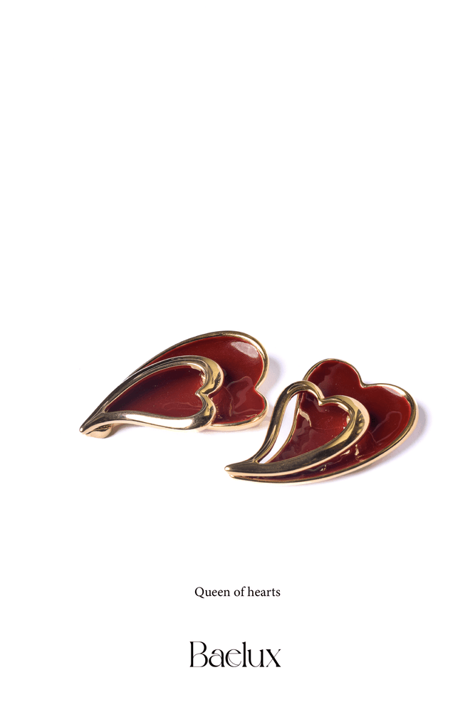 Queen Of Hearts Earrings - Baelux