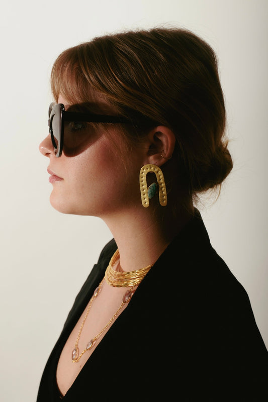 Turquoise Tales Earrings - Baelux